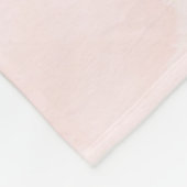 Couverture Polaire Cheval de fille rose 00e anniversaire de fête cade (Coin)