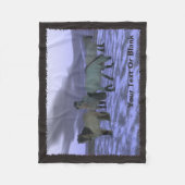 Couverture Polaire Cheval de l'aube (Devant)