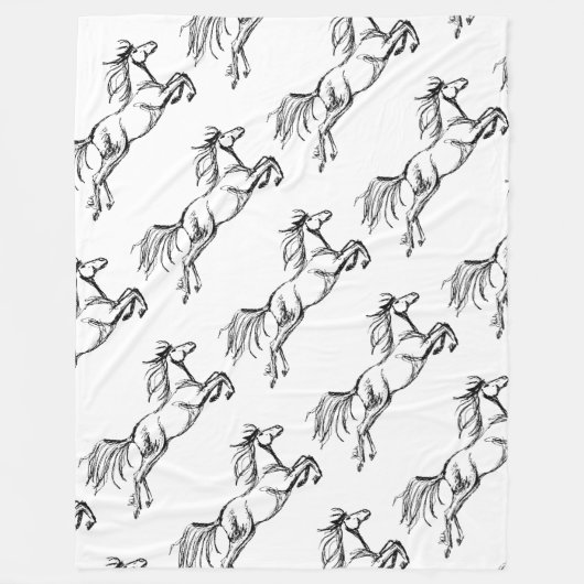 Couverture Polaire Cheval de l'avant (Devant)