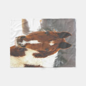 Couverture Polaire Cheval d'hiver (Devant (Horizontal))