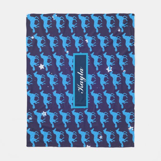 Couverture Polaire Cheval fille (Devant)