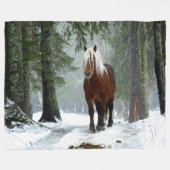 COUVERTURE POLAIRE CHEVAL FORESTIER (Devant (Horizontal))