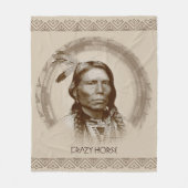 Couverture Polaire Cheval fou (Devant)