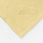 Couverture Polaire Cheval friésien Jaune (Coin)