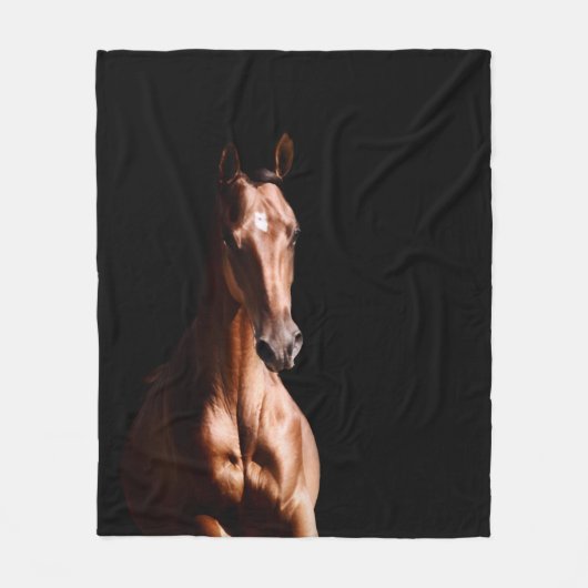 Couverture Polaire Cheval Lover (Devant)