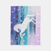Couverture Polaire Cheval mystique (Devant)