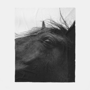 COUVERTURE POLAIRE CHEVAL NOIR
