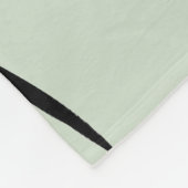 Couverture Polaire Cheval noir Têtes vert (Coin)