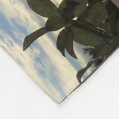 Couverture Polaire Cheval peint et ciel maquereau Blanche polaire (Coin)