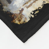 Couverture Polaire Cheval Pinto En Course (Coin)