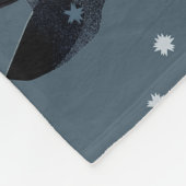 Couverture Polaire Cheval sauvage et une fille (Coin)