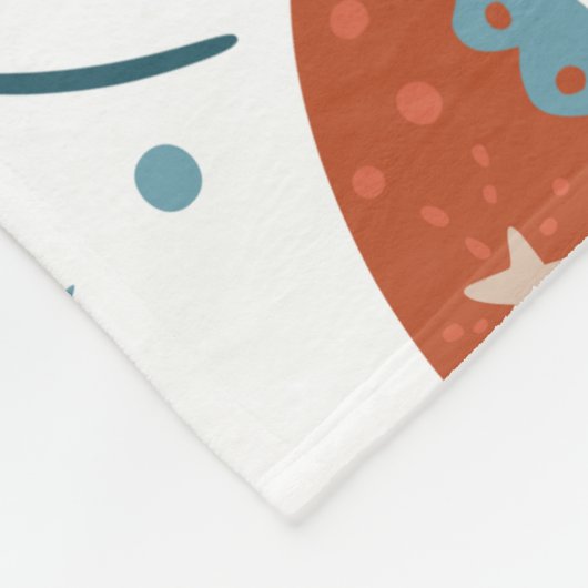 Couverture Polaire Cheval scandinave mignon (Coin)