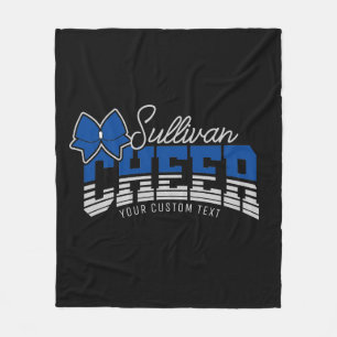 Couverture Polaire Cheval Team AJOUTER LE NOM École Athlète Pom-pom g