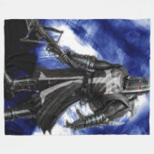 COUVERTURE POLAIRE CHEVALIER BLEU (Devant (Horizontal))