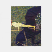 Couverture Polaire Chevalier d'or, Gustav Klimt (Devant)