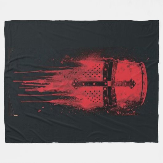 COUVERTURE POLAIRE CHEVALIER SANGUIN (Devant (Horizontal))