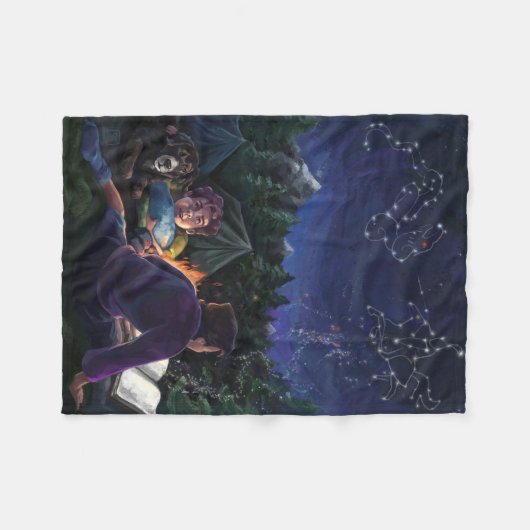 Couverture Polaire Chevaliers d'été (Devant (Horizontal))