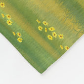 Couverture Polaire Chevaux Appaloosa Noir Dans Les Pâturages D'Été (Coin)