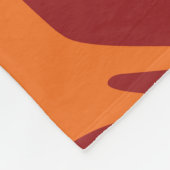 Couverture Polaire Chevaux : Beauté équestre rouge sans mer. (Coin)