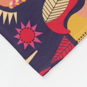 Couverture Polaire Chevaux Scandinaves : Décoration Décorative Sans C (Coin)