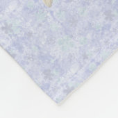 Couverture Polaire Cheveux de bleu de licorne (Coin)