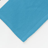 Couverture Polaire Chevron bleu/gris barre la gymnastique avec le (Coin)