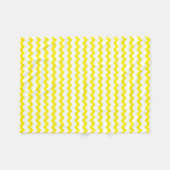 Couverture Polaire Chevron jaune (Devant (Horizontal))