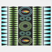 Couverture Polaire Chevron Motif (Devant (Horizontal))