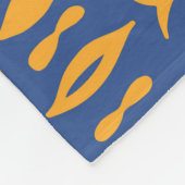 Couverture Polaire Chevrons africains : Motif tribal ethnique (Coin)