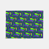 Couverture Polaire chevrons chic et sophistiqués (Devant (Horizontal))