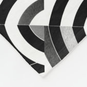 Couverture Polaire chevrons chic et sophistiqués (Coin)