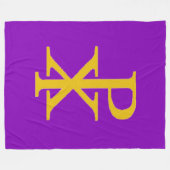 Couverture polaire CHI RHO CRUCIFIX (Devant (Horizontal))