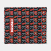 Couverture Polaire Chibi Catwoman LOVE (Devant (Horizontal))