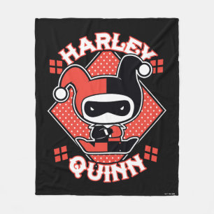 Couverture Polaire Chibi Harley Quinn Splits