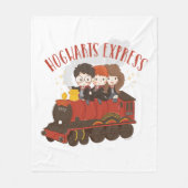 Couverture Polaire Chibi HOGWARTS EXPRESS™ Ride (Devant)