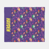 Couverture Polaire Chibi Joker et Harley Motif (Devant (Horizontal))