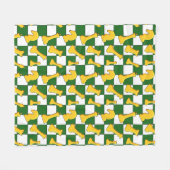 Couverture Polaire Chic Checkmate | CC-01 | (Devant (Horizontal))