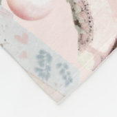 Couverture Polaire Chic chic chic chic Motif de Noël (Coin)