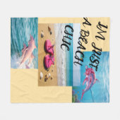 COUVERTURE POLAIRE CHIC DE PLAGE (Devant (Horizontal))