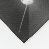 Couverture Polaire Chic girly faux parties scintillant argent noir tu (Coin)