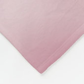 Couverture Polaire Chic rose rousse parties scintillant or gouttes mo (Coin)