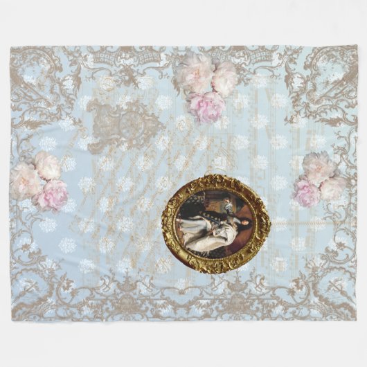 COUVERTURE POLAIRE CHIC SHABBY 2 (Devant (Horizontal))