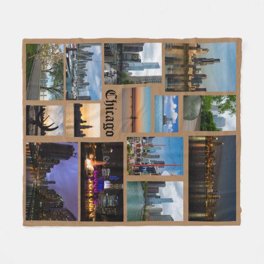Couverture Polaire Chicago (Devant (Horizontal))