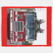 Couverture Polaire Chicago Fire Dept. Truck Company 58 (Devant (Horizontal))