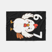 Couverture Polaire Chicken 67 Meme Six Seven Funny Gen Alpha  (Devant (Horizontal))