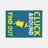 Couverture Polaire Chicken Easter Chick 1 (Devant (Horizontal))