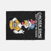 Couverture Polaire Chicken Game Humorous Family Tee - Uni-adults & (Devant (Horizontal))