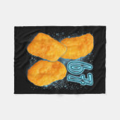 Couverture Polaire Chicken Nugget Lover 67 Meme Six Seven Fried Chick (Devant (Horizontal))
