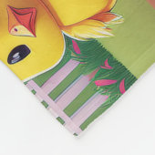 Couverture Polaire Chicks in Barnyard Happy Spring  (Coin)