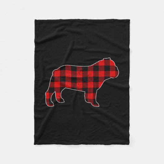 Couverture Polaire Chien à tête plate de Buffalo (Devant)